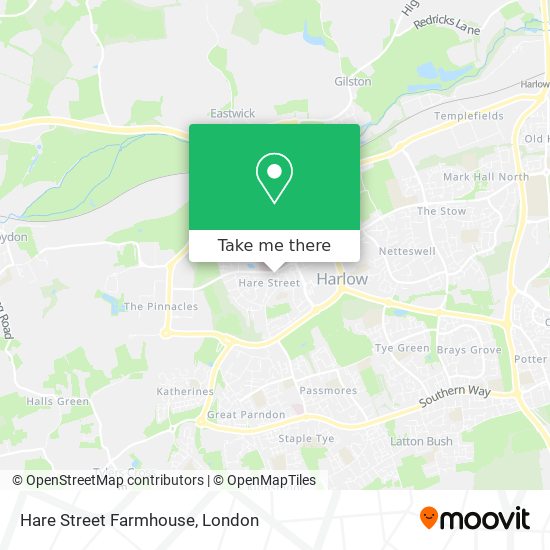 Hare Street Farmhouse map