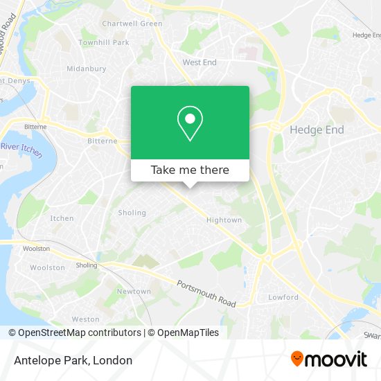 Antelope Park map