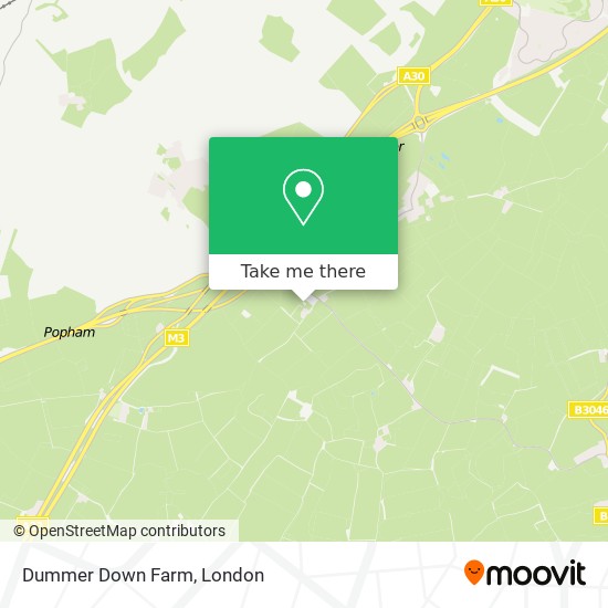 Dummer Down Farm map
