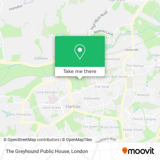 The Greyhound Public House map
