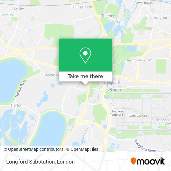 Longford Substation map