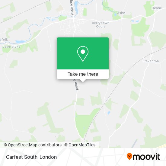 Carfest South map