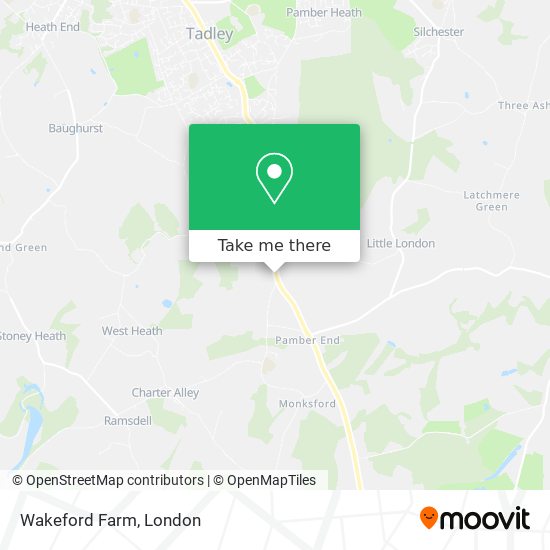 Wakeford Farm map