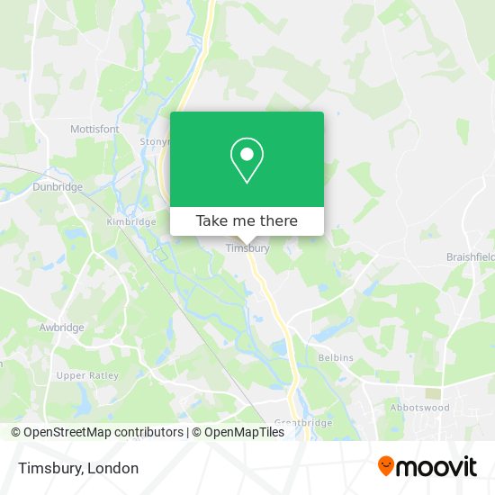 Timsbury map