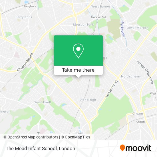 The Mead Infant School map