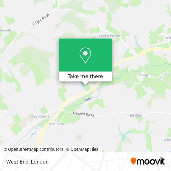 West End map