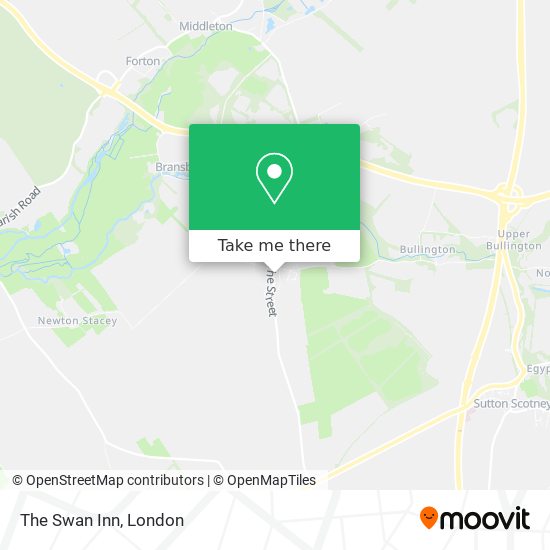 The Swan Inn map