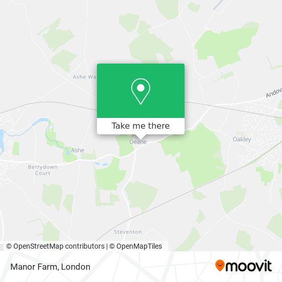 Manor Farm map