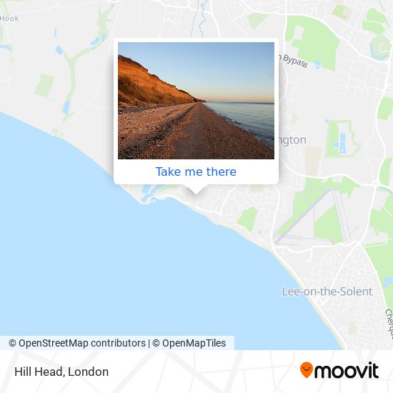 Hill Head map