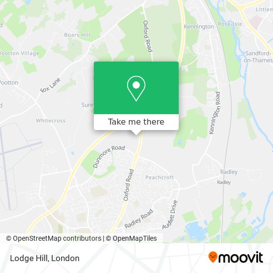 Lodge Hill map