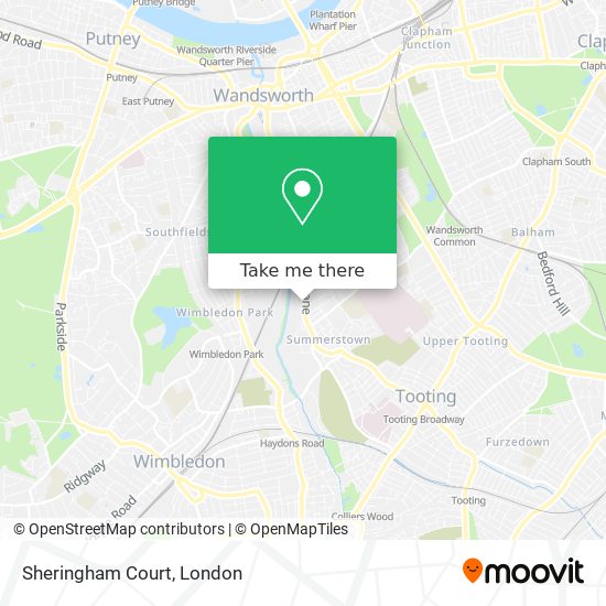 Sheringham Court map