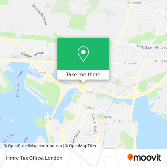 Hmrc Tax Office map