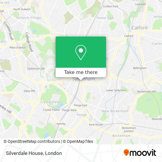 Silverdale House map