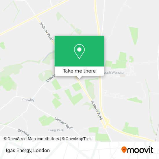 Igas Energy map