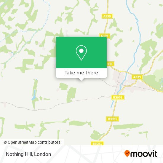 Nothing Hill map