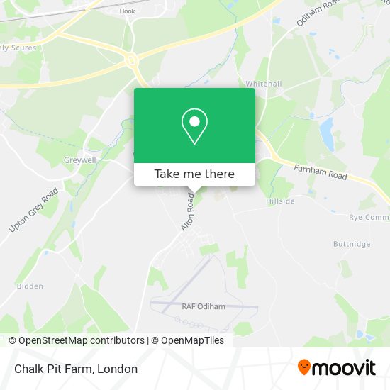 Chalk Pit Farm map