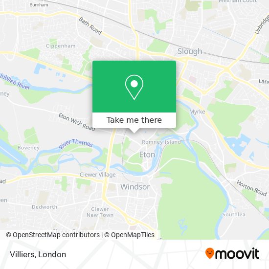 Villiers map