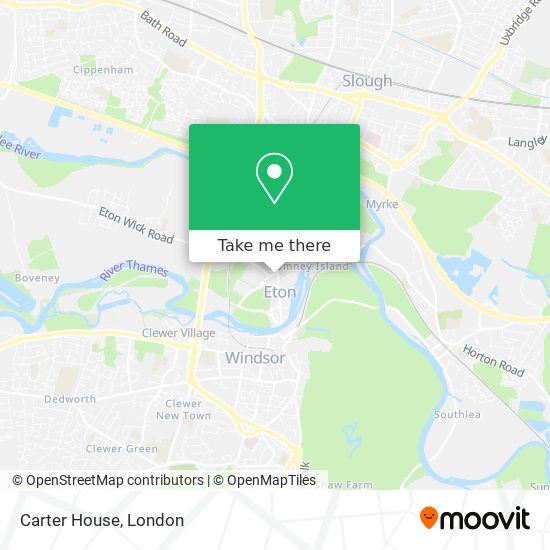 Carter House map