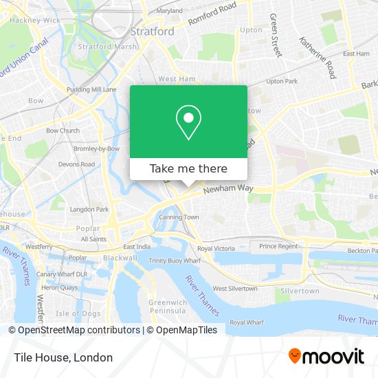Tile House map