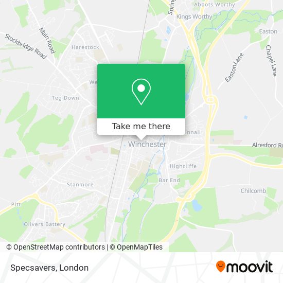 Specsavers map