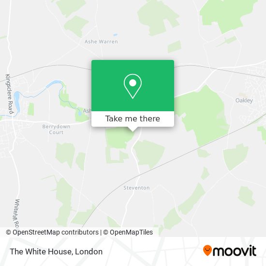 The White House map
