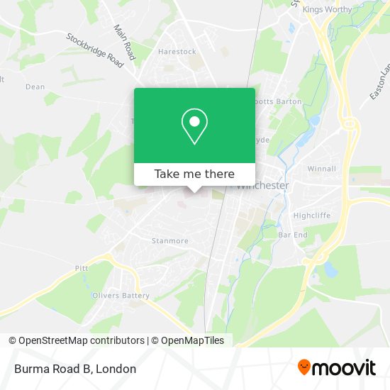 Burma Road B map