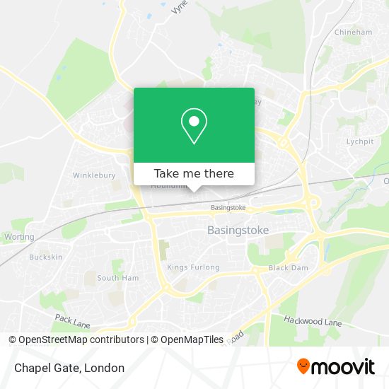 Chapel Gate map