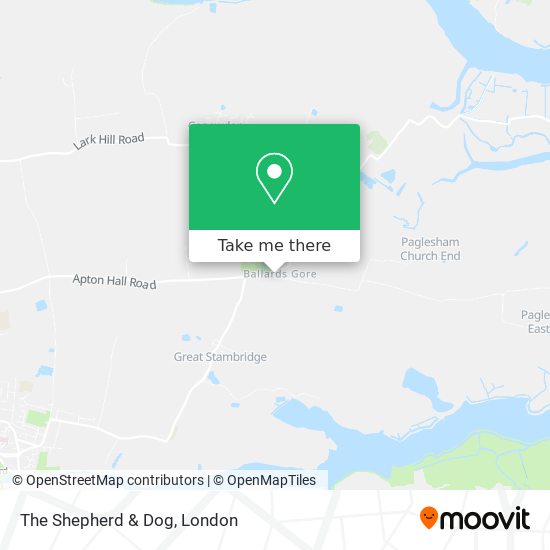 The Shepherd & Dog map
