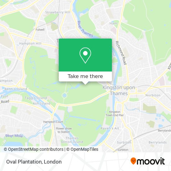 Oval Plantation map