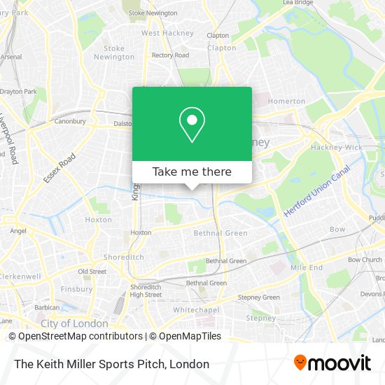 The Keith Miller Sports Pitch map