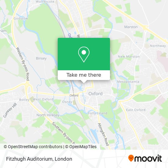 Fitzhugh Auditorium map