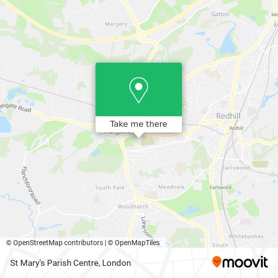 St Mary's Parish Centre map