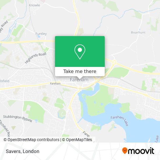 Savers map