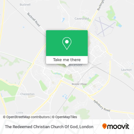 The Redeemed Christian Church Of God map