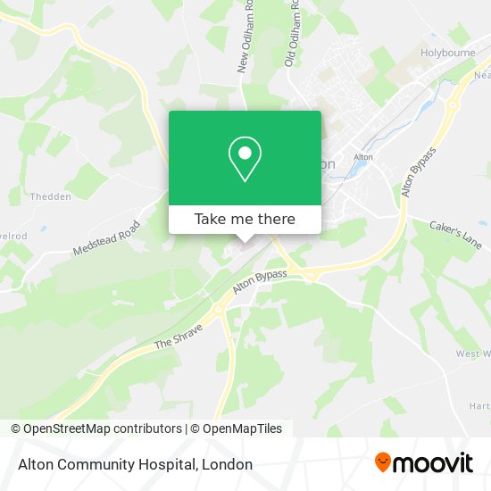Alton Community Hospital map