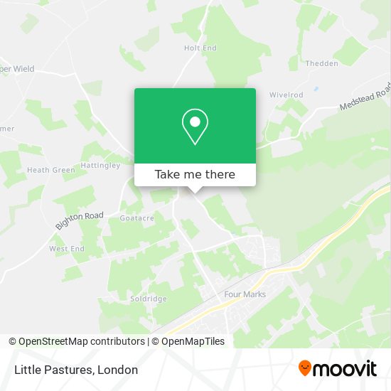 Little Pastures map