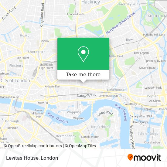 Levitas House map