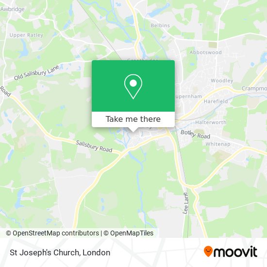 St Joseph's Church map