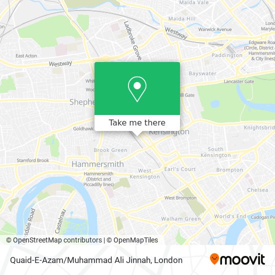 Quaid-E-Azam / Muhammad Ali Jinnah map