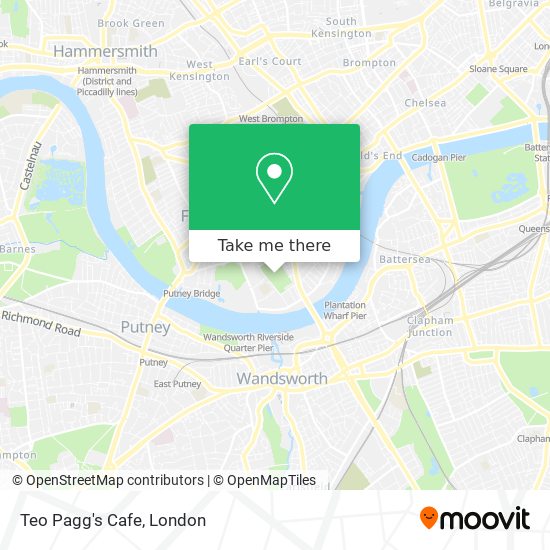 Teo Pagg's Cafe map