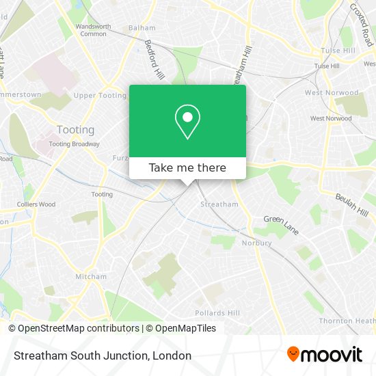 Streatham South Junction map