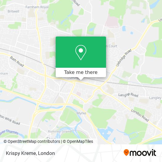 Krispy Kreme map