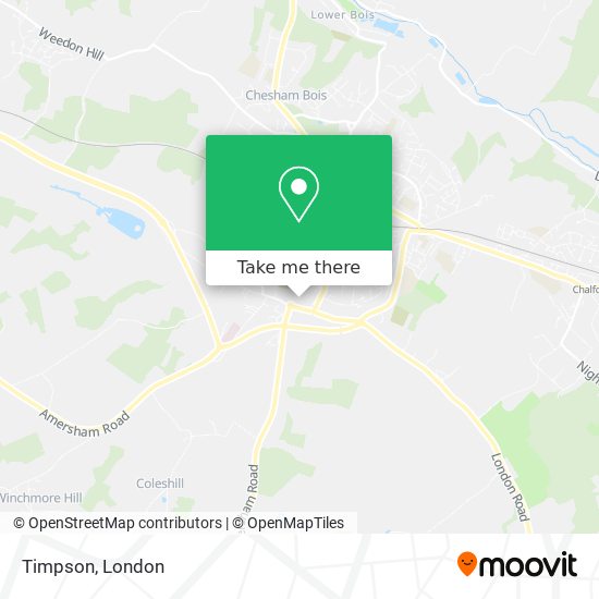 Timpson map