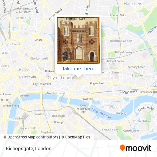 Bishopsgate map