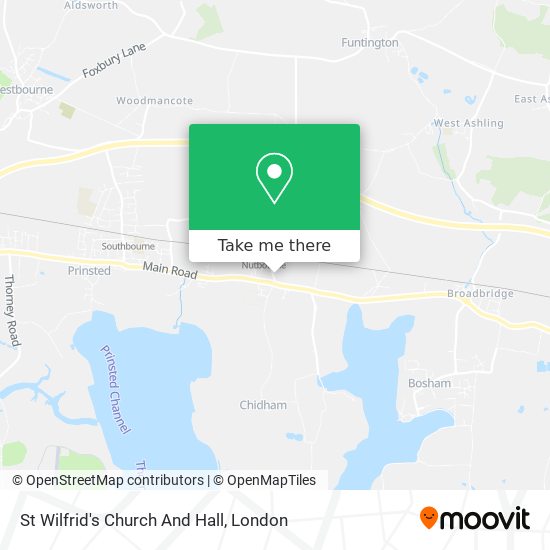St Wilfrid's Church And Hall map