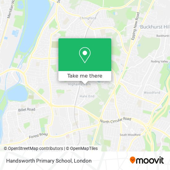 Handsworth Primary School map