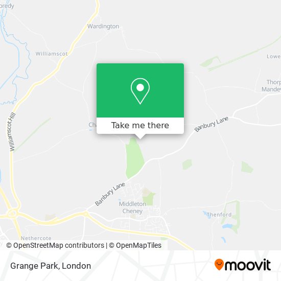 Grange Park map