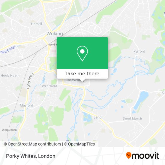 Porky Whites map