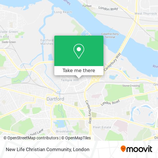 New Life Christian Community map