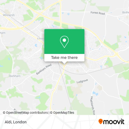 Aldi map